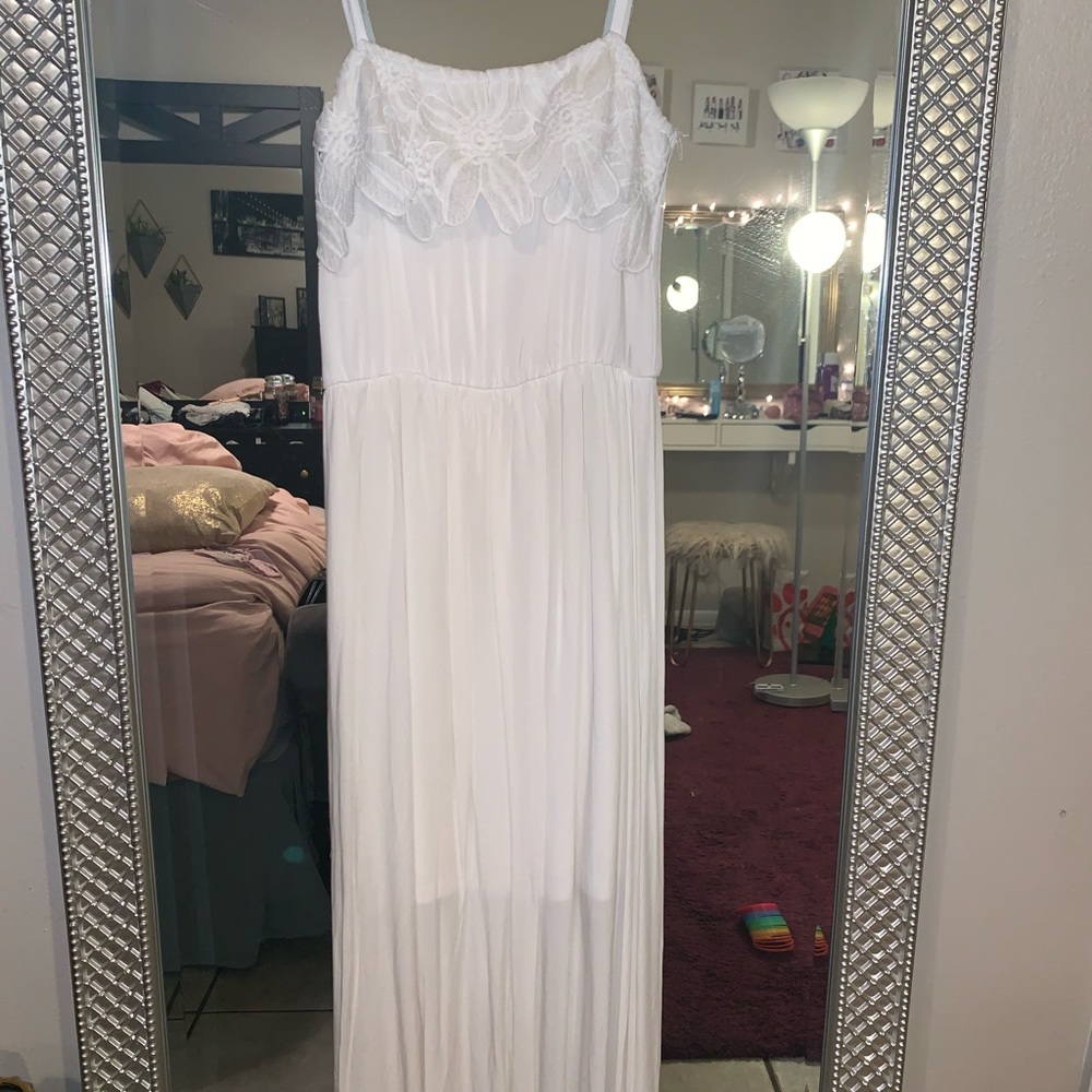 White dress